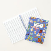 Benutzerdefinierter Text für das niedliche Boy Tra Notizblock (Innenseite)