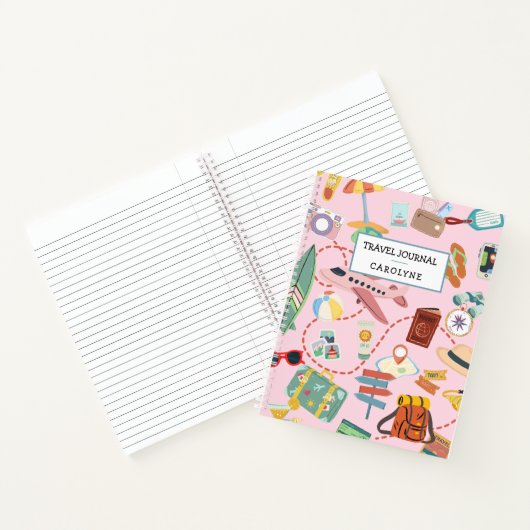 Benutzerdefinierter Text für das niedliche Reisejo Notizblock (Innenseite)