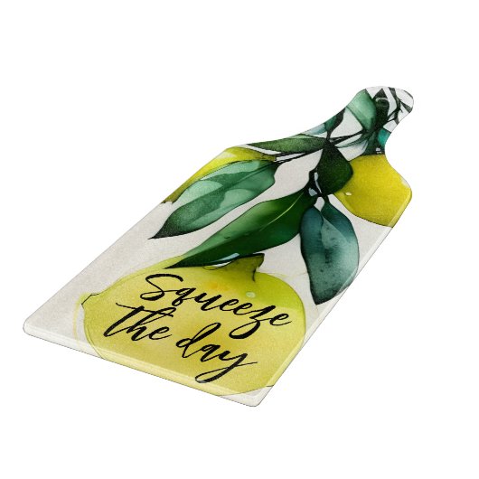 Benutzerdefinierter Text für den Bereich Zitronens Schneidebrett (Ecke)