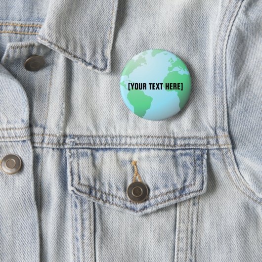 Benutzerdefinierter Text für den Erdglobe-Hintergr Button (Beispiel)
