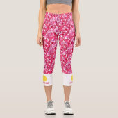 Benutzerdefinierter Text für den Print-Valentinsta Capri Leggings (Vorderseite)