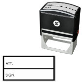 Benutzerdefinierter Text für die Buchführung und d Permastempel (Beispiel)