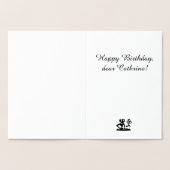 Benutzerdefinierter Text für die Darstellung eines Folienkarte (Innenseite)