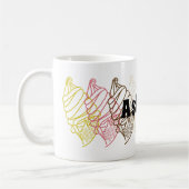 Benutzerdefinierter Text für die farbige Kontur vo Kaffeetasse (Links)