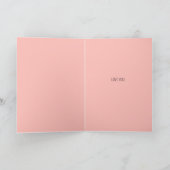 Benutzerdefinierter Text für die Liebe Karte (Innenseite)