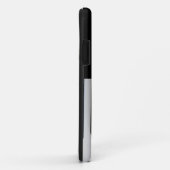 Benutzerdefinierter Text für Ebony und Elfenbeinkü Case-Mate iPhone Hülle (Hinten/Rechts)