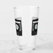 Benutzerdefinierter Text für ein Casette-Tape zurü Glas (Links)