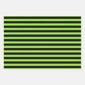 Benutzerdefinierter Text für ein Halloween-Schwarz Geschenkpapier Set (Vorderseite 3)