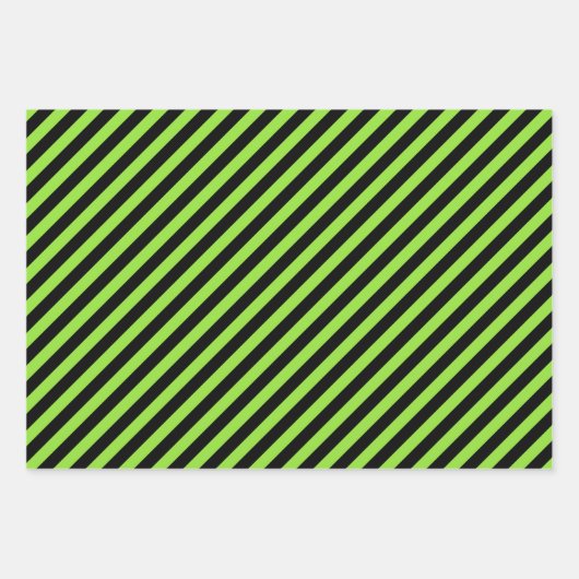 Benutzerdefinierter Text für ein Halloween-Schwarz Geschenkpapier Set (Vorderseite 2)