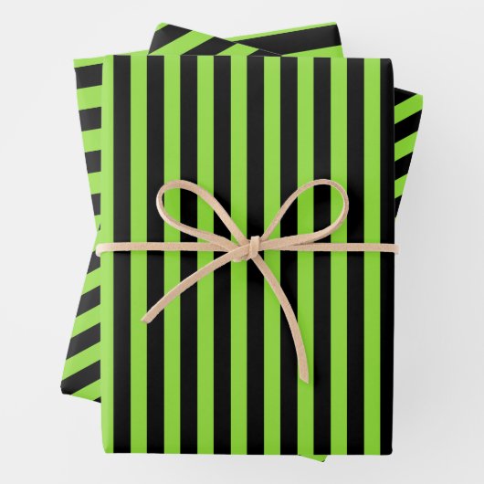 Benutzerdefinierter Text für ein Halloween-Schwarz Geschenkpapier Set (Beispiel)