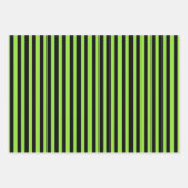 Benutzerdefinierter Text für ein Halloween-Schwarz Geschenkpapier Set (Vorderseite)