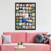 Benutzerdefinierter Text für eine BildCollage aus  Leinwanddruck (Insitu (Wohnzimmer))