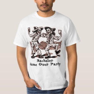Benutzerdefinierter Text für ewig-Party T-Shirt