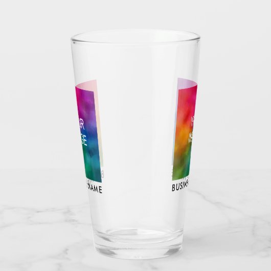 Benutzerdefinierter Text für Firmenlogos oder Bild Glas (Rechts)