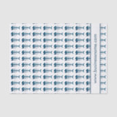 Benutzerdefinierter Text für Fish Bones Seidenpapier (Vorderseite)