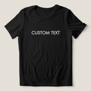 Benutzerdefinierter Text für Frauen Benutzerdefini Tri-Blend Shirt
