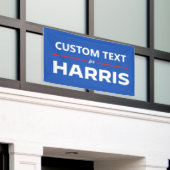 Benutzerdefinierter Text für Harris 2024 Banner (Äußeres Gebäude)