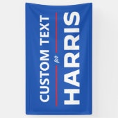 Benutzerdefinierter Text für Harris 2024 Banner (Vertikal)