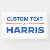 Benutzerdefinierter Text für Harris 2024 Banner (Horizontal)