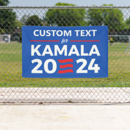 Benutzerdefinierter Text für Kamala 2024 Banner