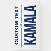 Benutzerdefinierter Text für Kamala Banner (Vertikal)
