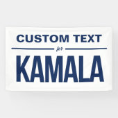 Benutzerdefinierter Text für Kamala Banner (Horizontal)