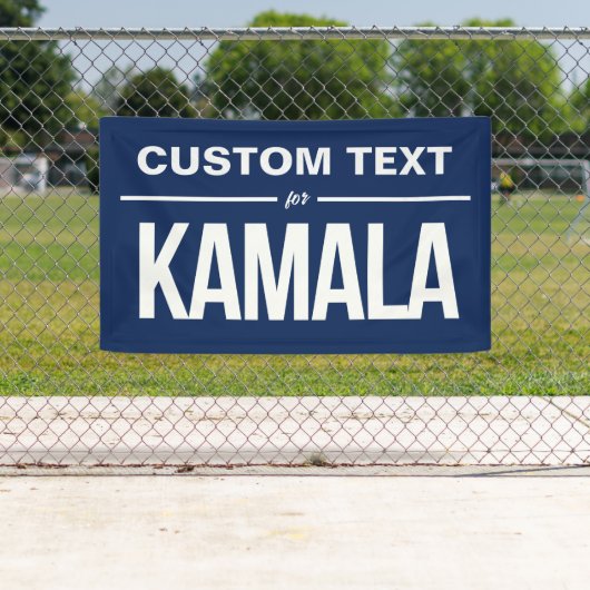Benutzerdefinierter Text für Kamala Banner (Insitu)