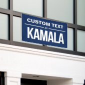 Benutzerdefinierter Text für Kamala Banner (Äußeres Gebäude)