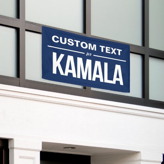 Benutzerdefinierter Text für Kamala Banner (Äußeres Gebäude)