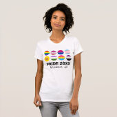 Benutzerdefinierter Text für LGBTQ+-Einheit T-Shirt (Vorne ganz)