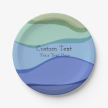 Benutzerdefinierter Text für Meereswellen