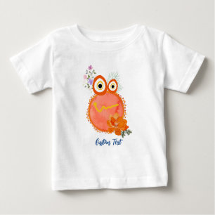 Benutzerdefinierter Text für Niedliche kleine Typ Baby T-shirt