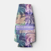 Benutzerdefinierter Text für Palm Trees Flaschenkühler (Vorderseite)