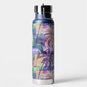 Benutzerdefinierter Text für Palm Trees Trinkflasche (Links)