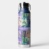 Benutzerdefinierter Text für Palm Trees Trinkflasche (Vorderseite)