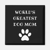 Benutzerdefinierter Text für personalisierte Hunde Magnet (Vorne)