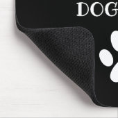Benutzerdefinierter Text für personalisierte Hunde Mousepad (Ecke)