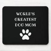 Benutzerdefinierter Text für personalisierte Hunde Mousepad (Vorne)