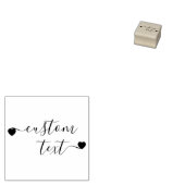 Benutzerdefinierter Text für Signaturen Gummistempel (Stempel)