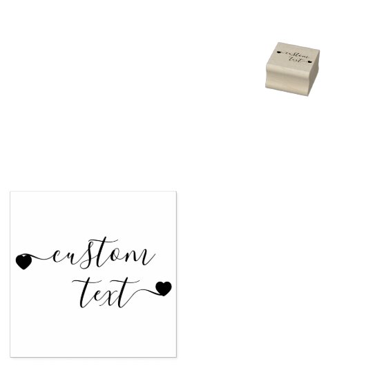 Benutzerdefinierter Text für Signaturen Gummistempel (Stempel)