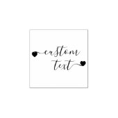 Benutzerdefinierter Text für Signaturen Gummistempel (Prägung)