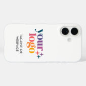 Benutzerdefinierter Text für Unternehmen Case-Mate iPhone Hülle (Rückseite (Horizontal))