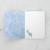 Benutzerdefinierter Text für Wasserfarben ohne Blu Karte (Innenseite)