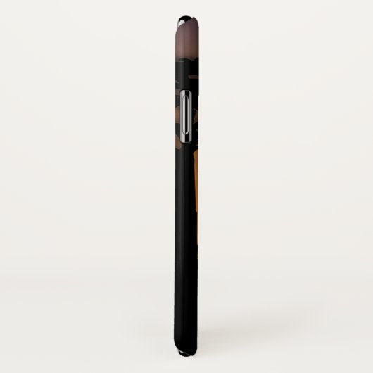 Benutzerdefinierter Text für weibliche Fischer Case-Mate iPhone Hülle (Hinten/Rechts)