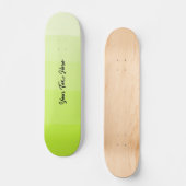 Benutzerdefinierter Text für zeitgemäßes Design, h Skateboard (Vorderseite)