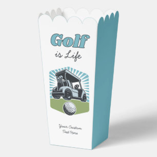 Benutzerdefinierter Text Golf ist Leben Geschenkschachtel