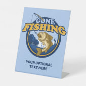 Benutzerdefinierter Text-Gone-Fang Sockelschild (Vorderseite)