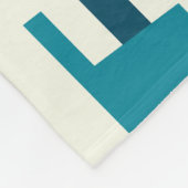 Benutzerdefinierter Text Griechenland Fleecedecke (Ecke)