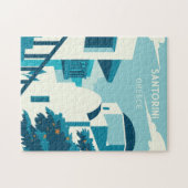 Benutzerdefinierter Text Griechenland Puzzle (Horizontal)