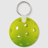 Benutzerdefinierter Text Grünes realistisches Pick Schlüsselanhänger (Rückseite)